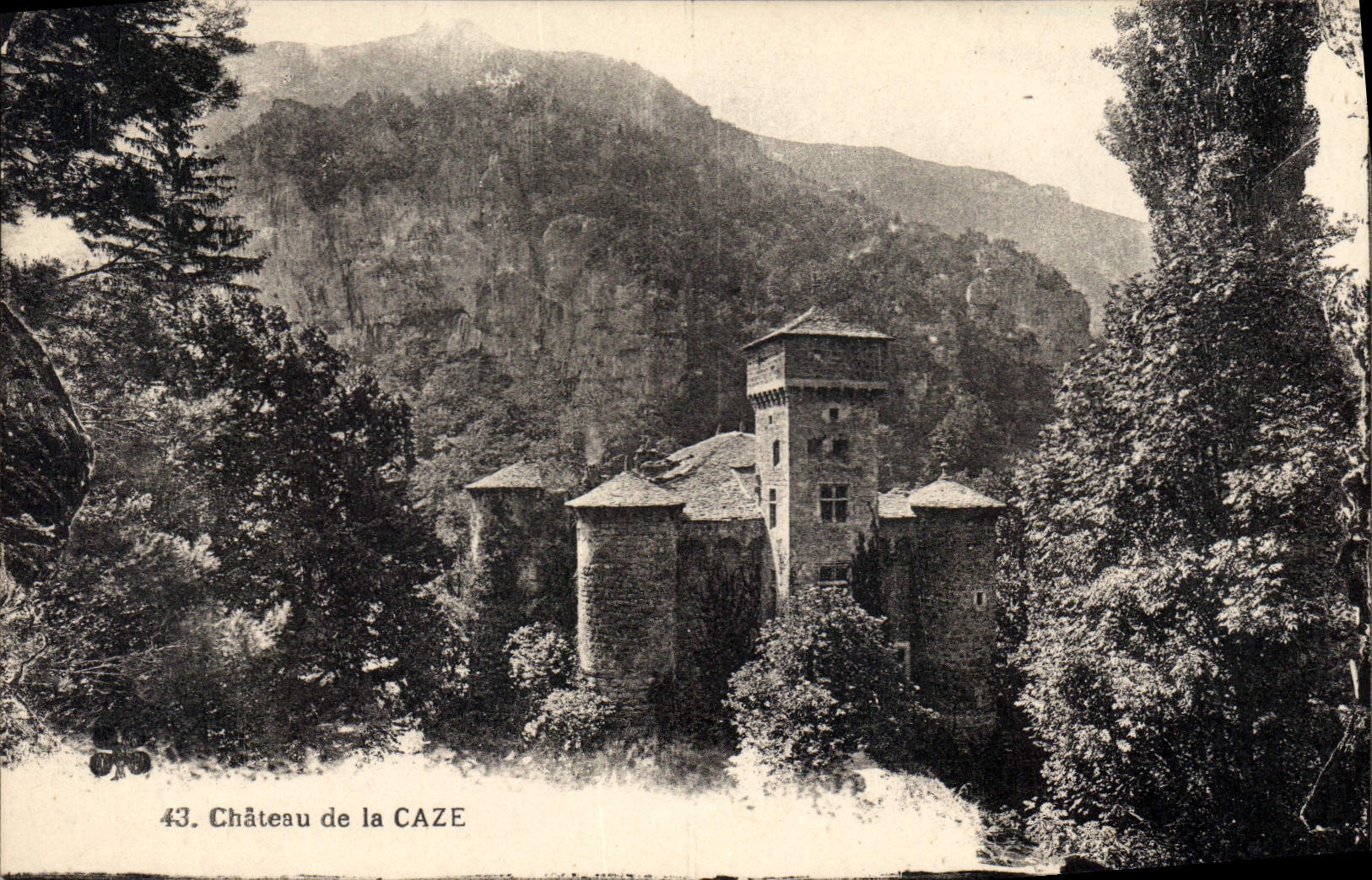 CPA Chateau de la Caze 