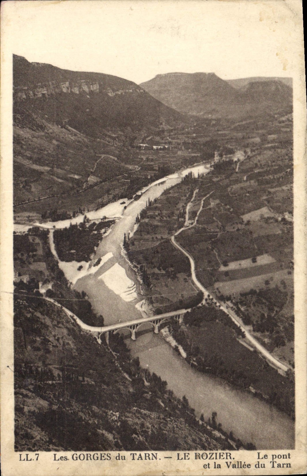 CPA Gorges du Tarn le Rozier le Pont et la Vallee du Tarn 
