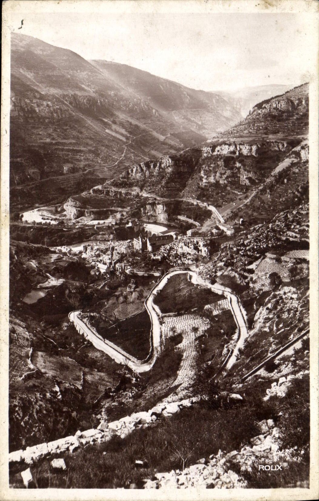 CPA Mende Descente du Causse de Sauveterre sur St Enimie