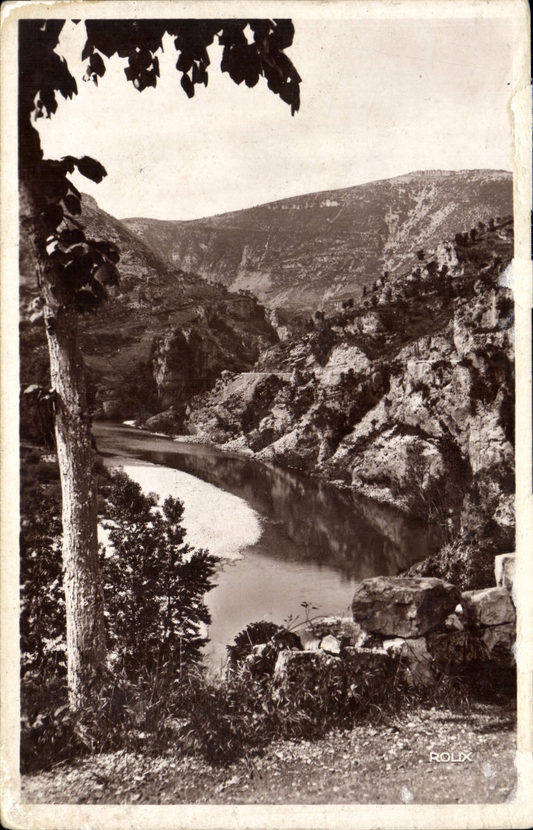 CPA Mende vue sur le Tarn Environ de la Malene