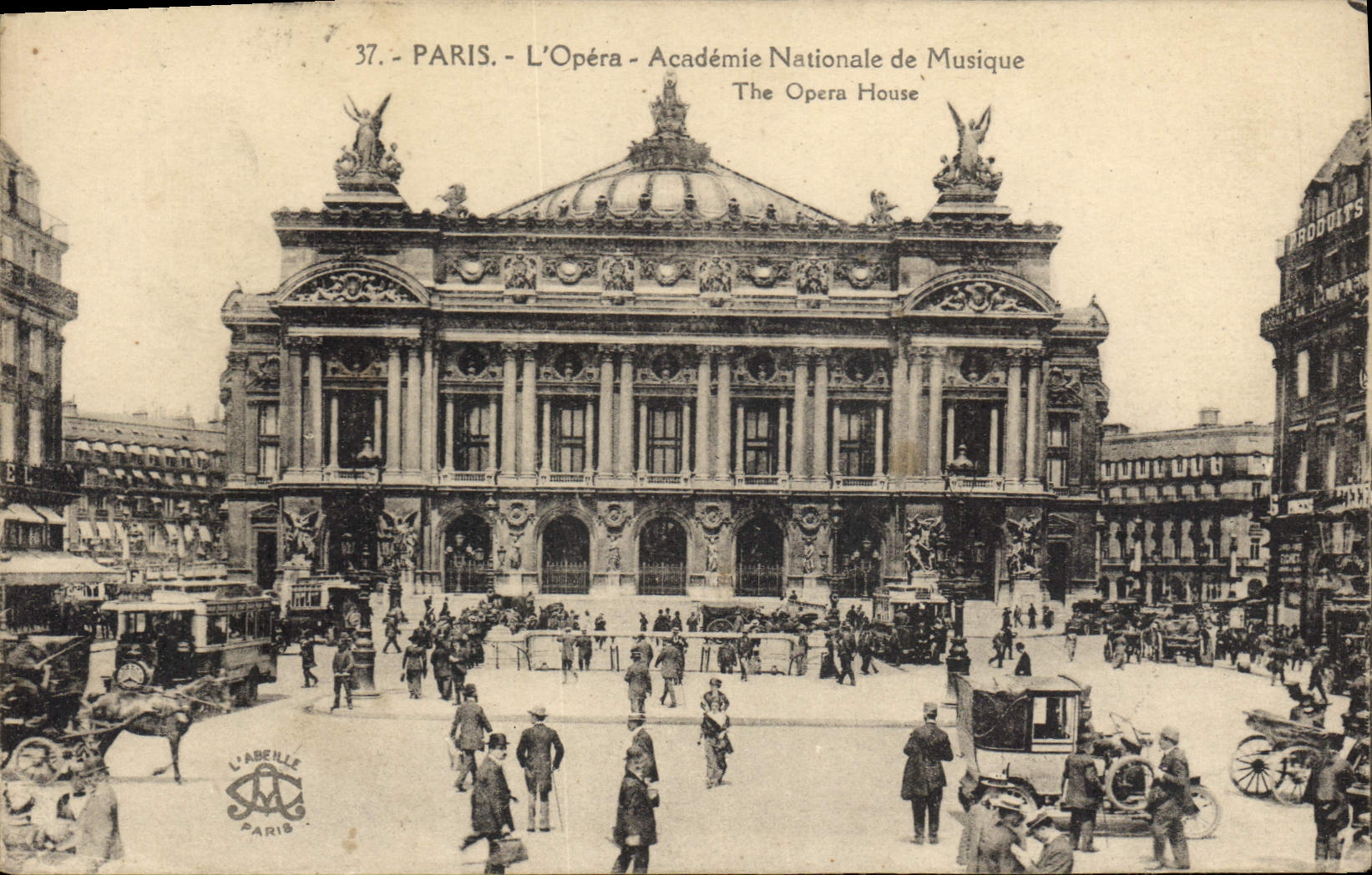 CPA Paris l'Opera Academie Nationale de Musique 