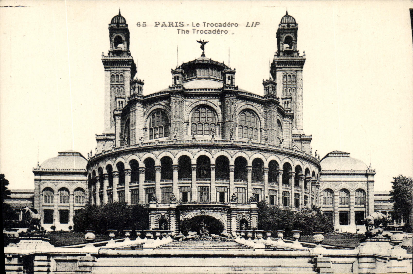 CPA Paris le Trocadero 