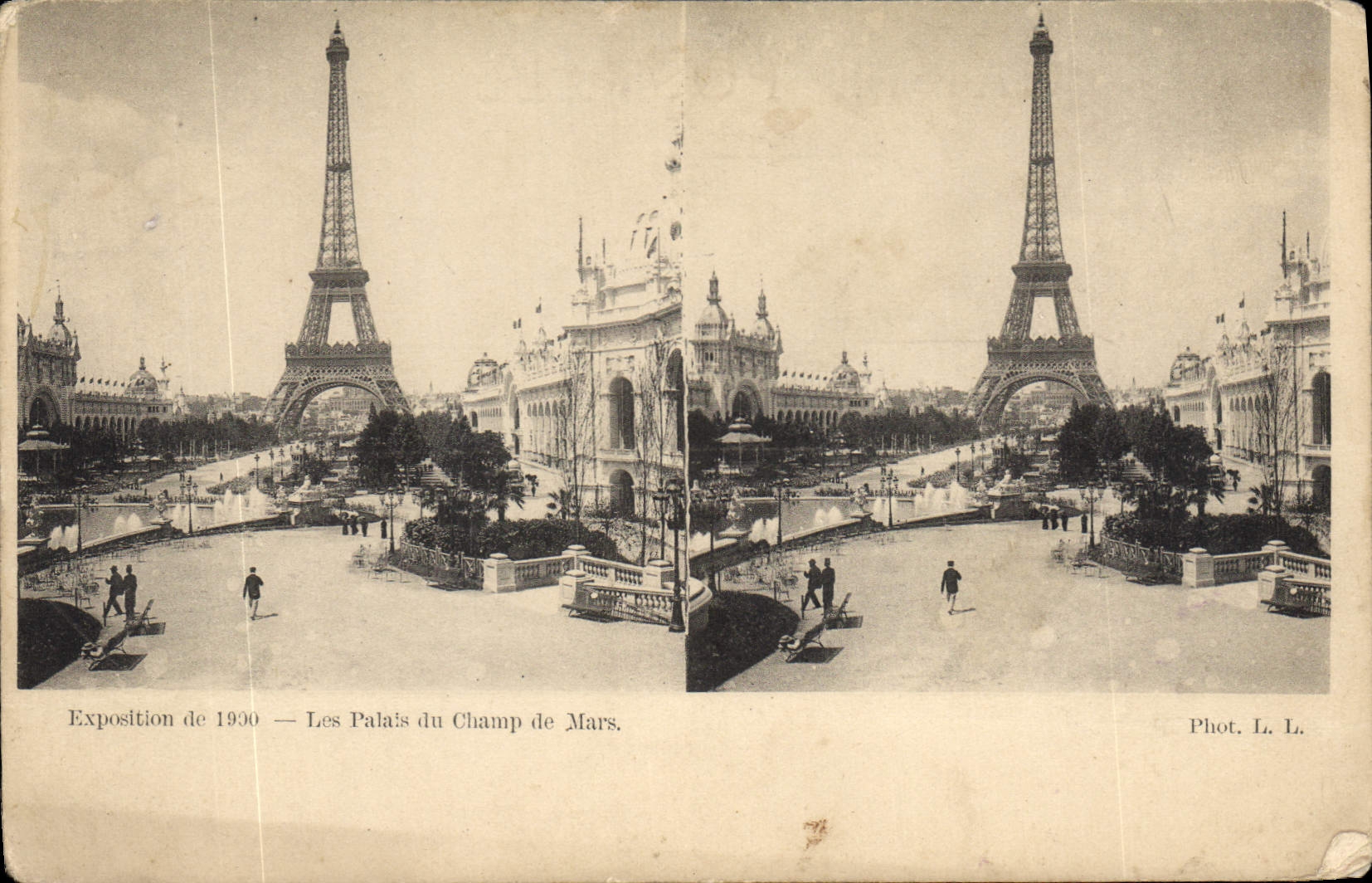 CPA Exposition de 1900 les Palais du Champ de Mars 