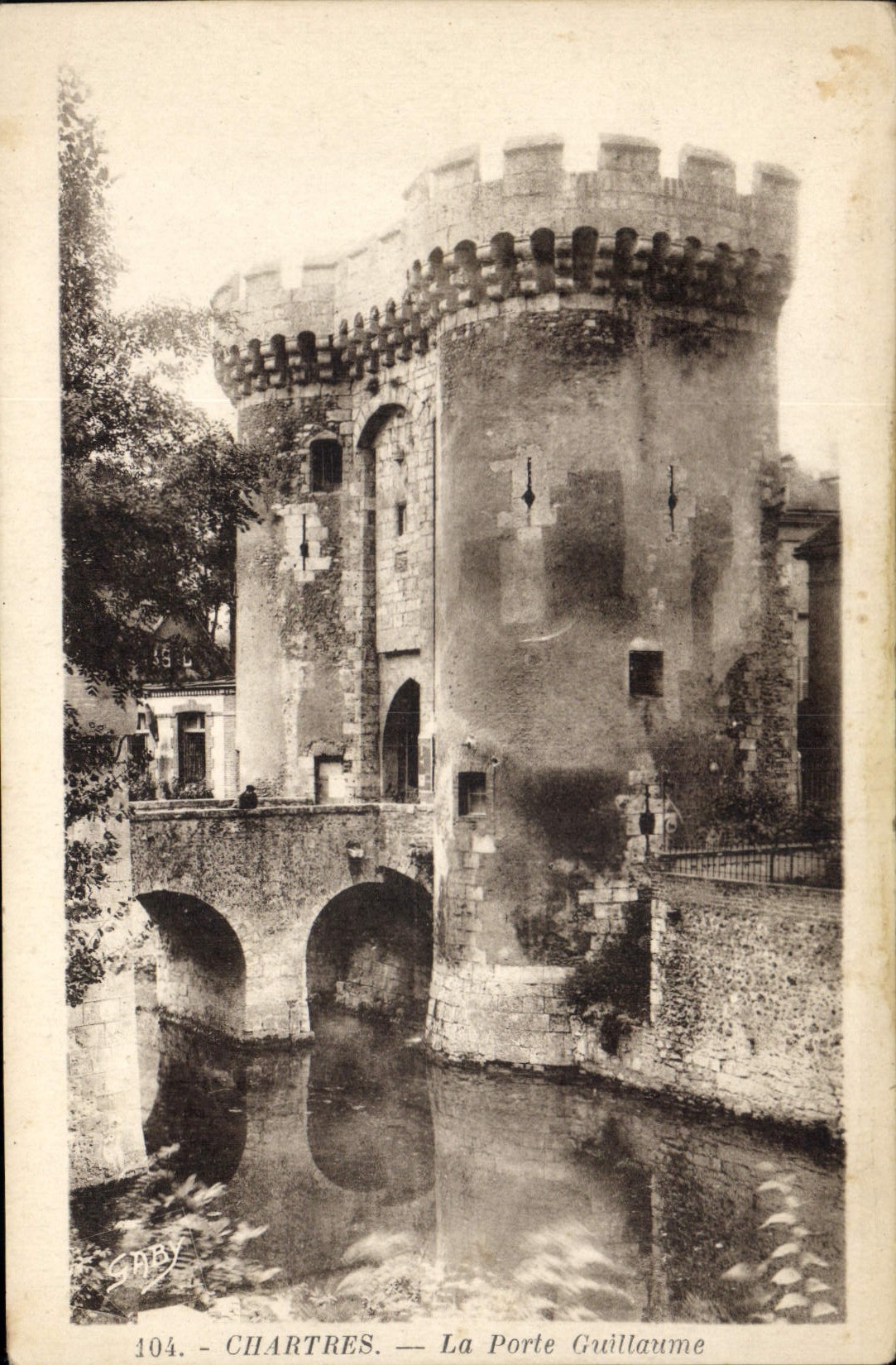 CPA Chartres la Porte Guillaume 