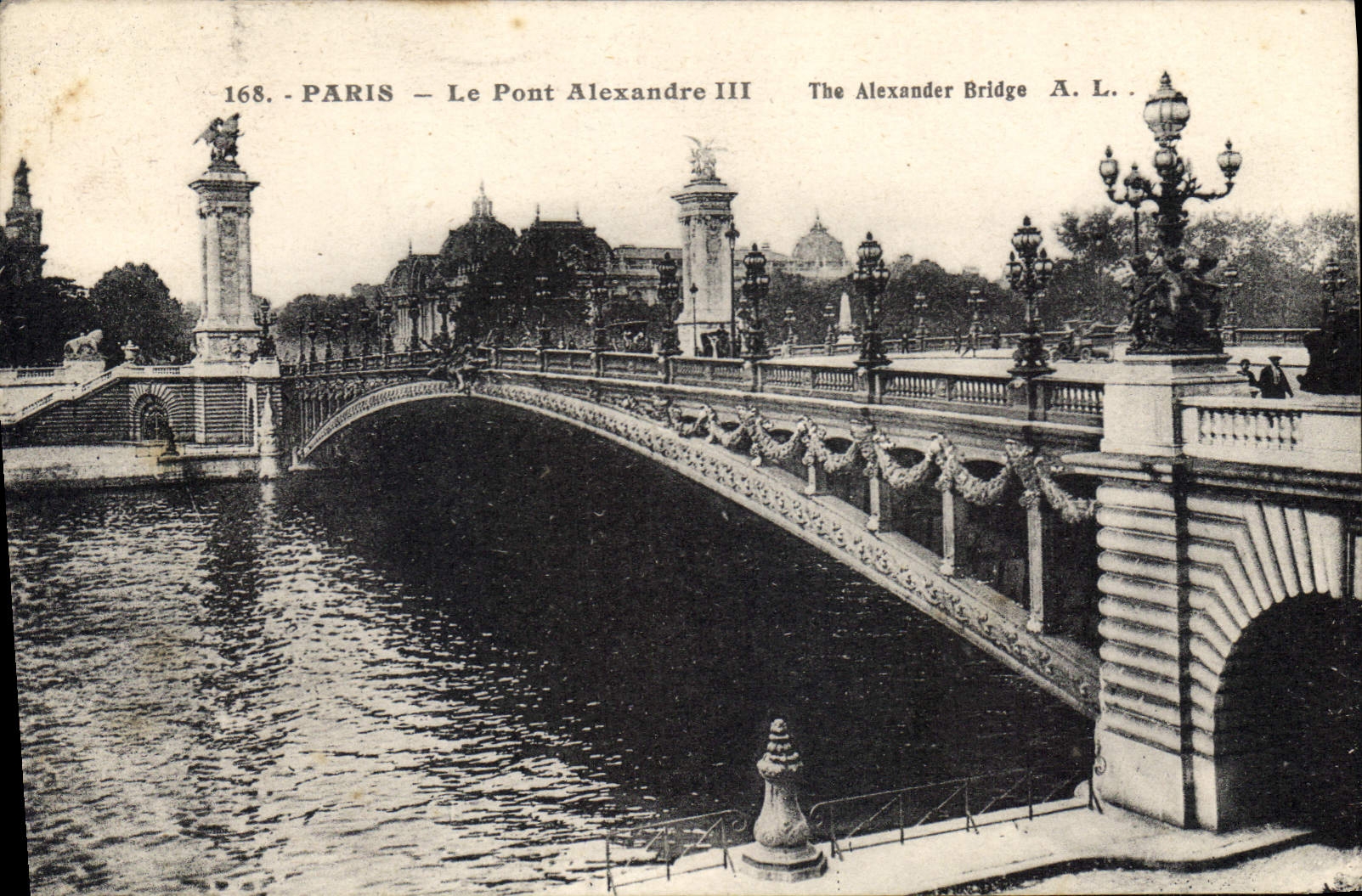 CPA Paris le Pont Alexandre III 