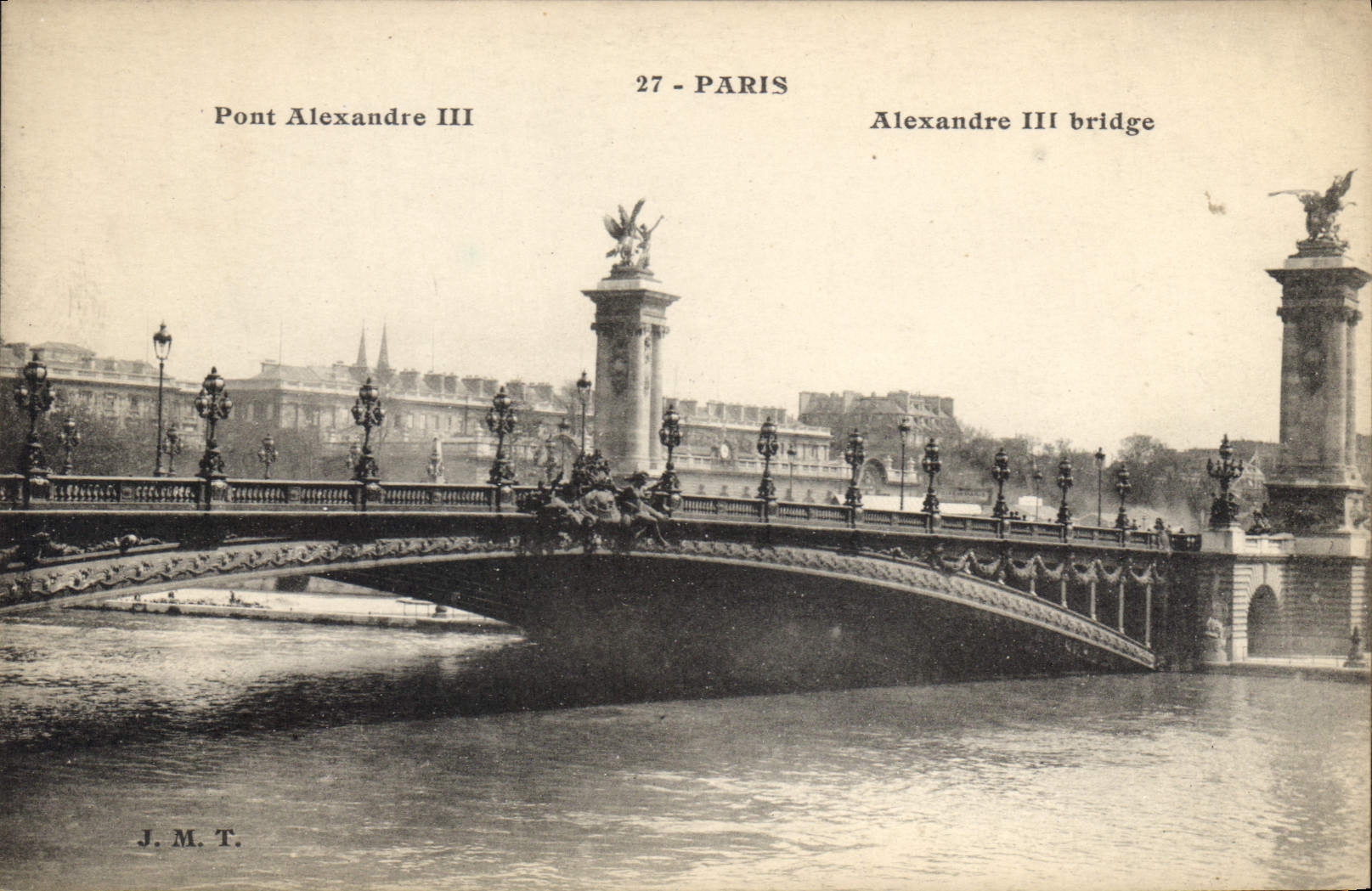 CPA Paris Pont Alexandre III 
