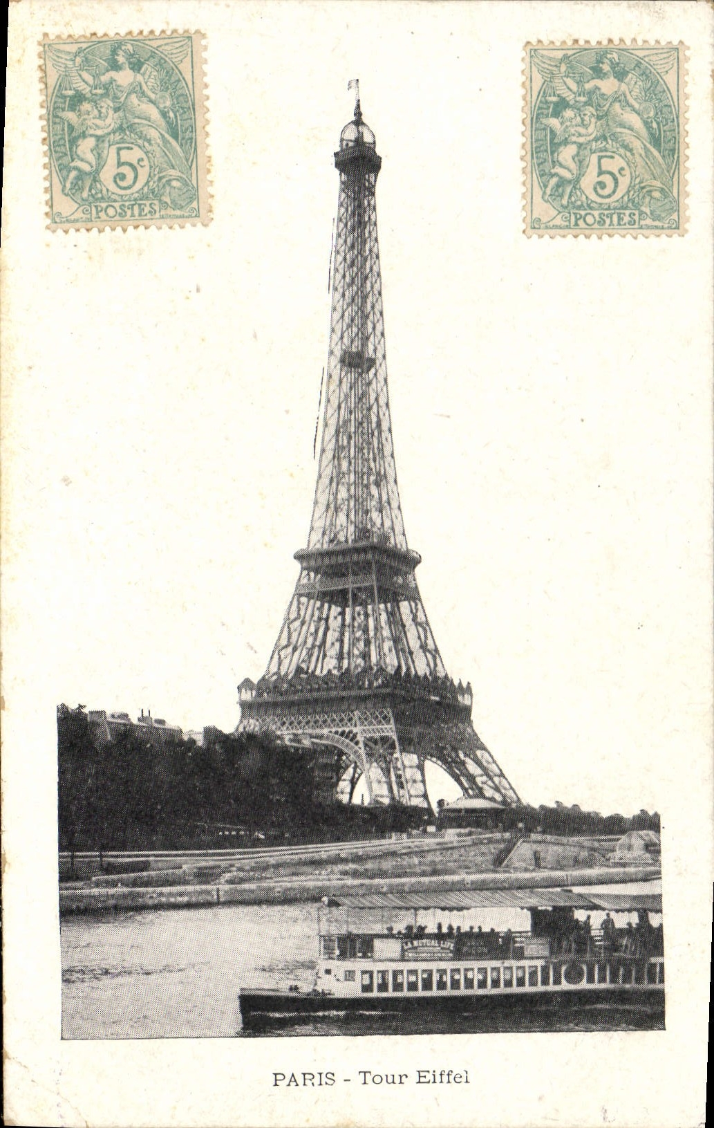 CPA Paris Tour Eiffel 