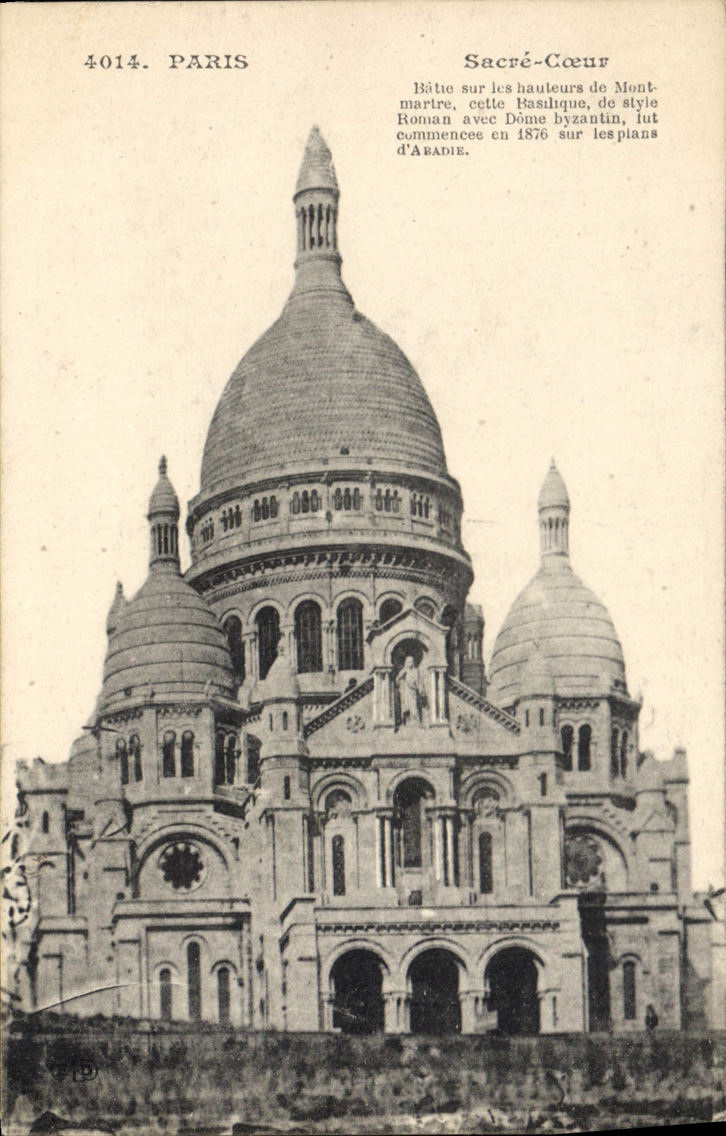 CPA Paris Sacre Coeur 