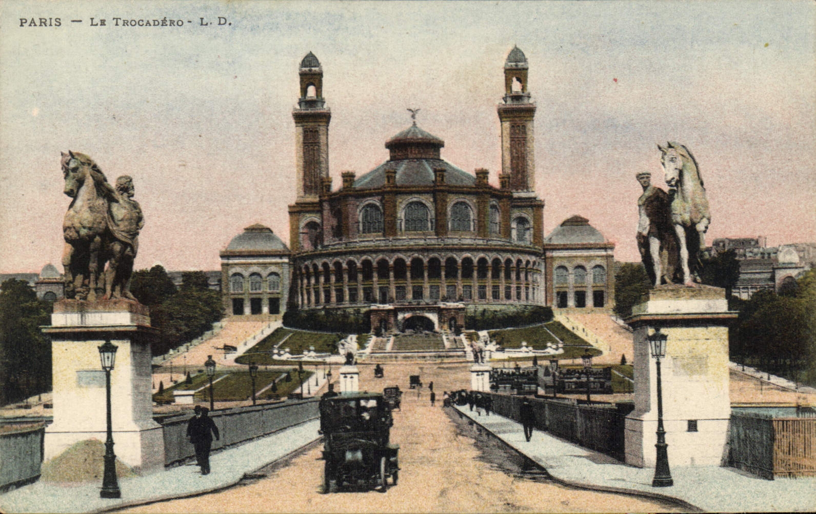 CPA Paris le Trocadero 