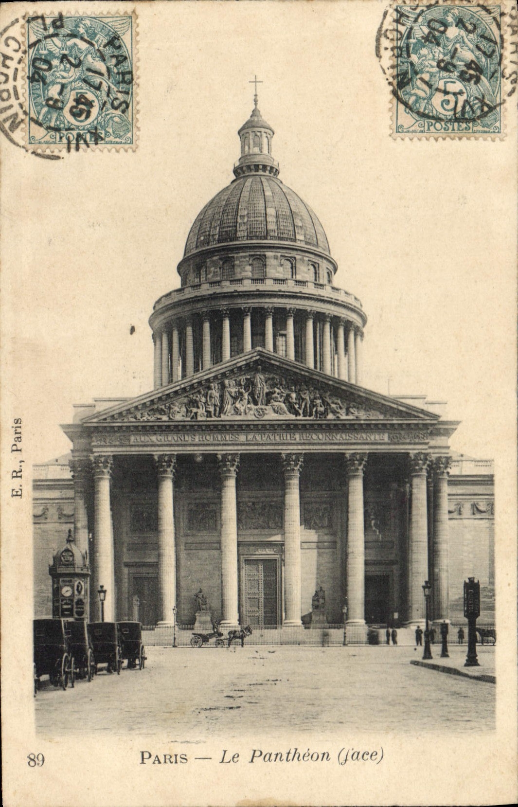 CPA Paris le Pantheon 