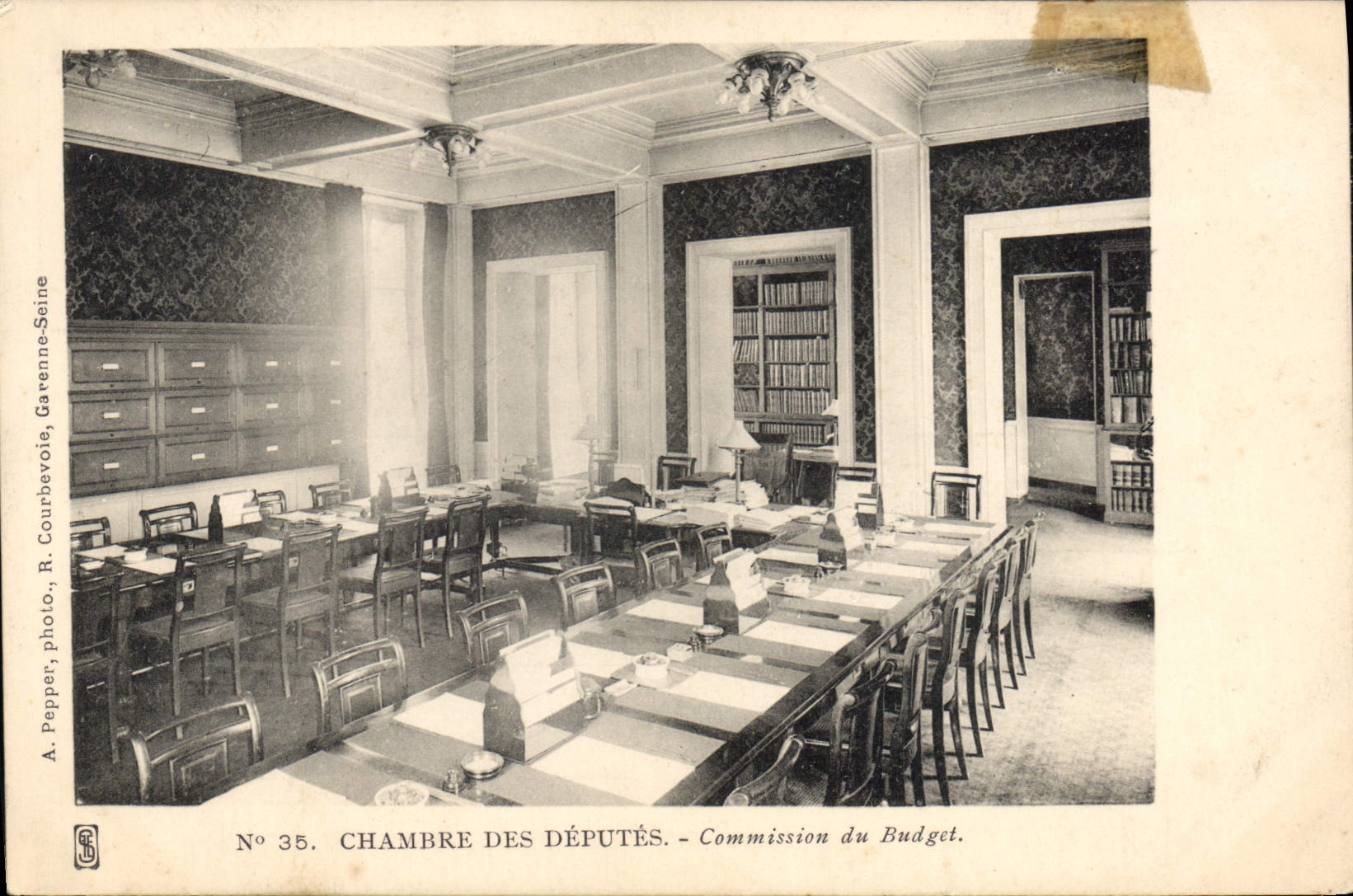 CPA Chambre des Deputes Commission du Budget 