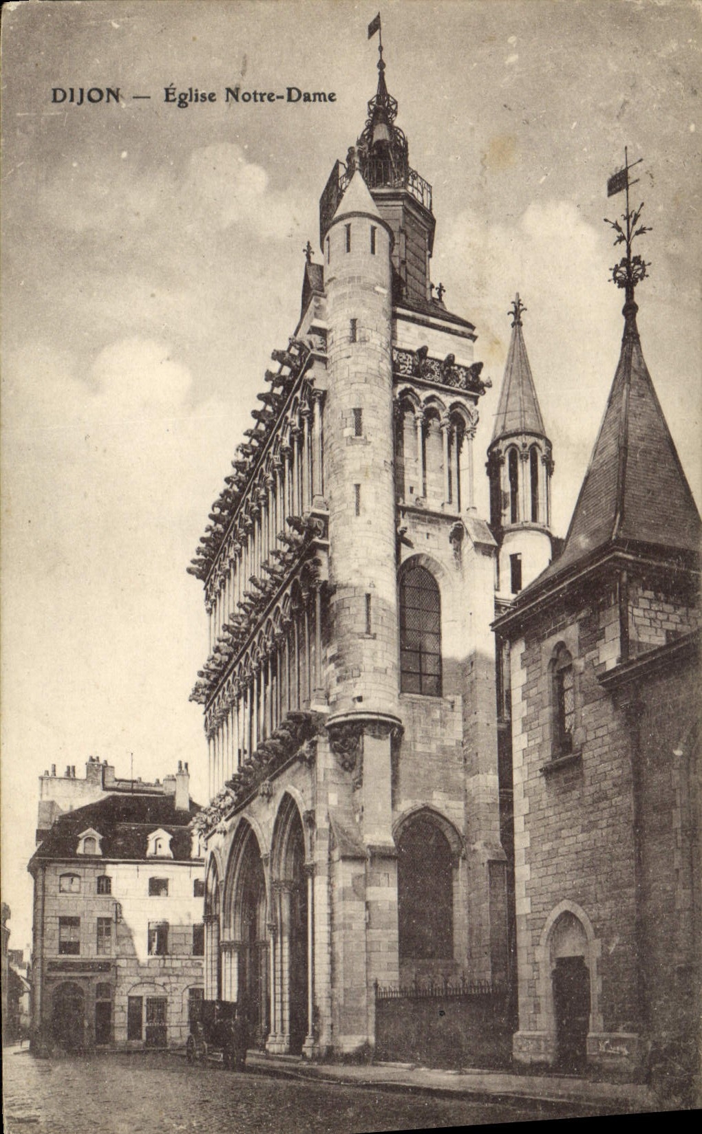 CPA Dijon Eglise Notre Dame 
