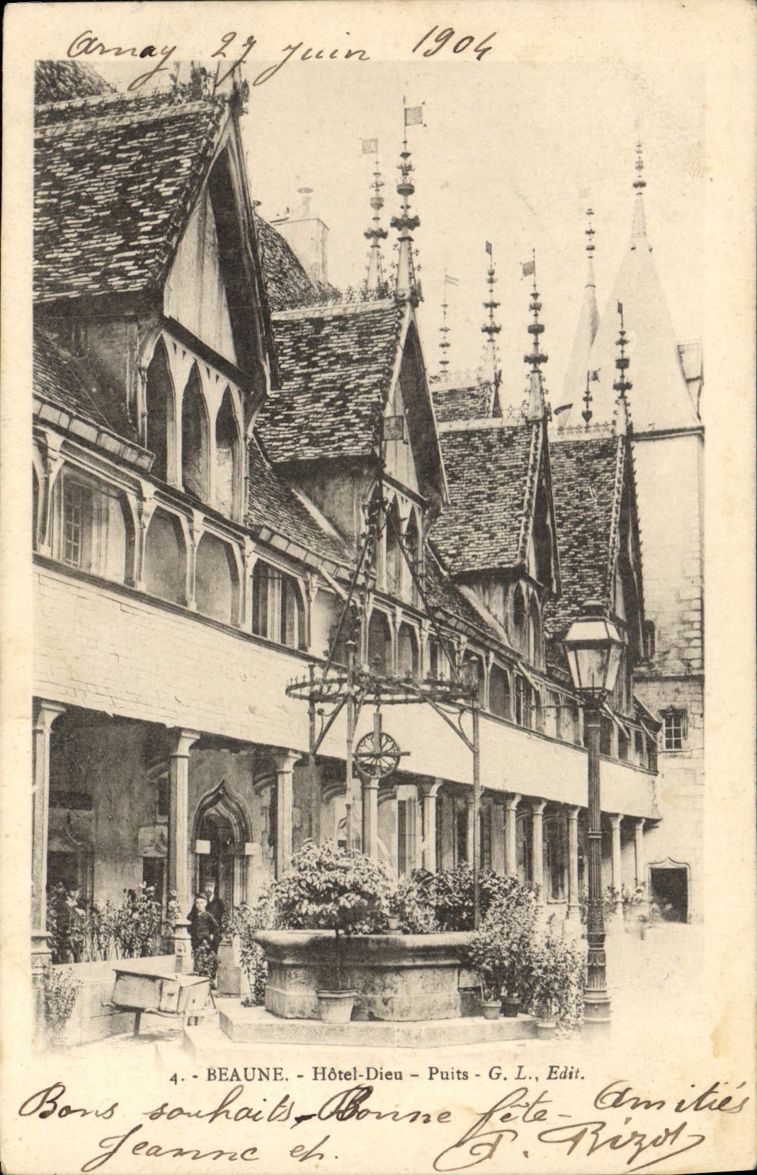 CPA Beaune Hotel Dieu Puits 
