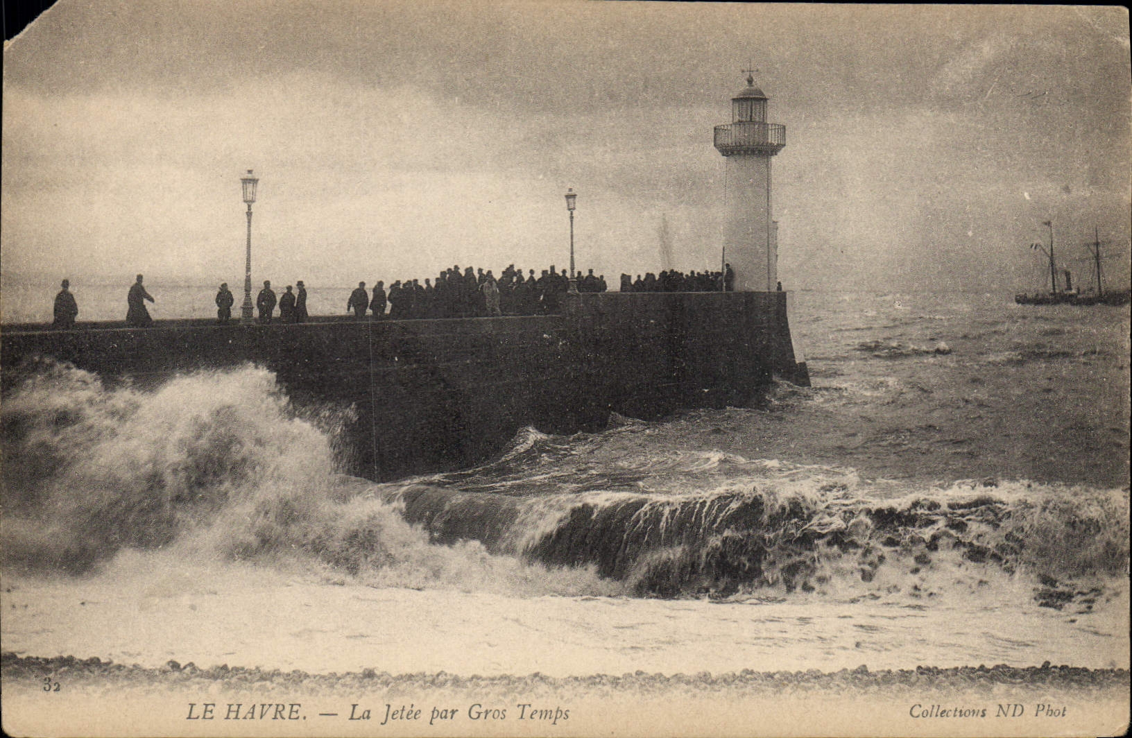 CPA Le Havre La Jetee Phare