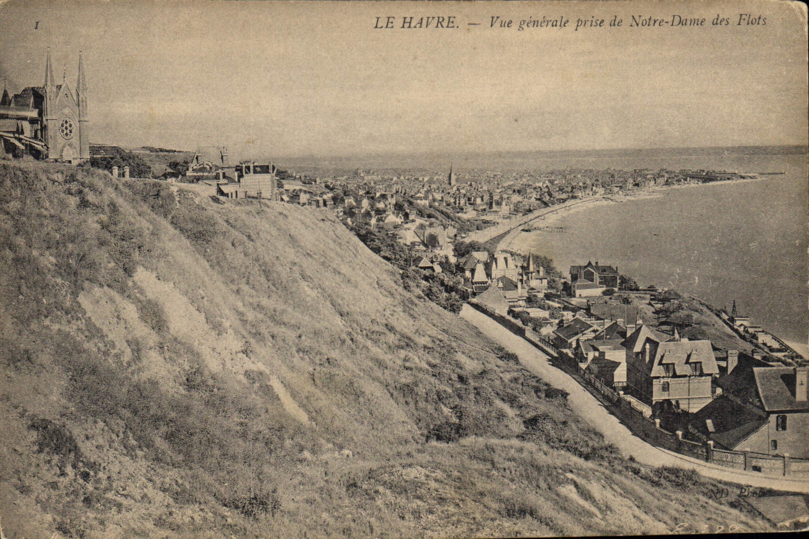 CPA Le Havre Vue generale prise de Notre Dame des Flots