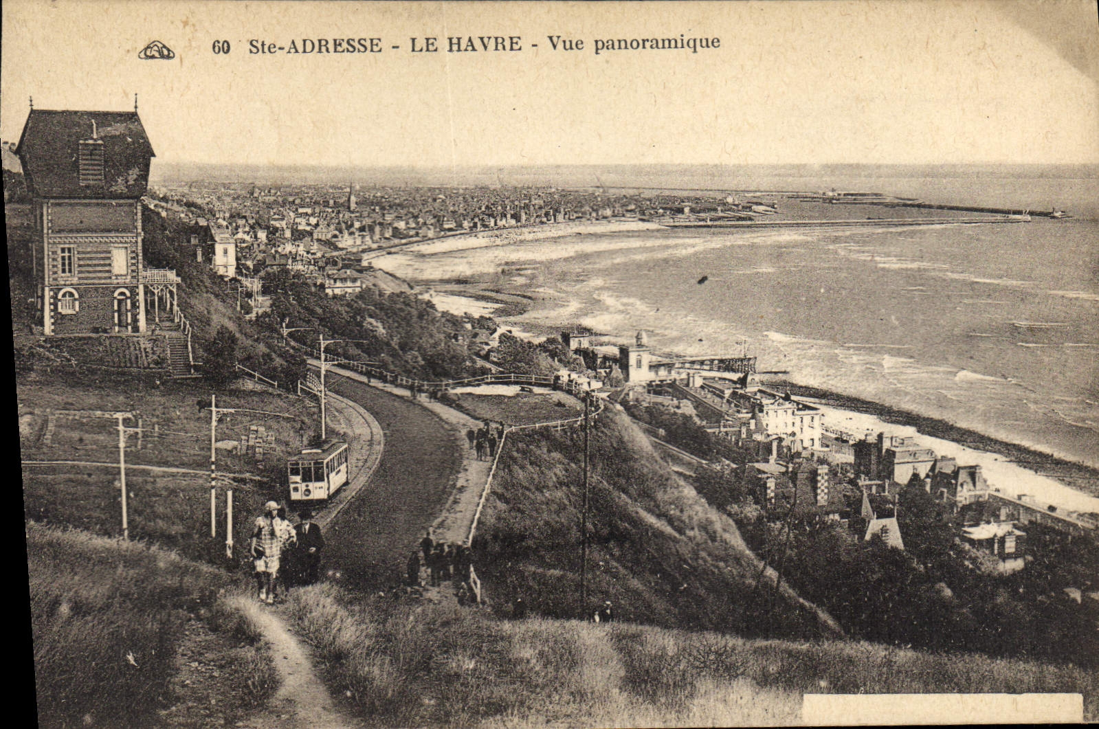 CPA Ste Adresse Le Havre Vue panoramique