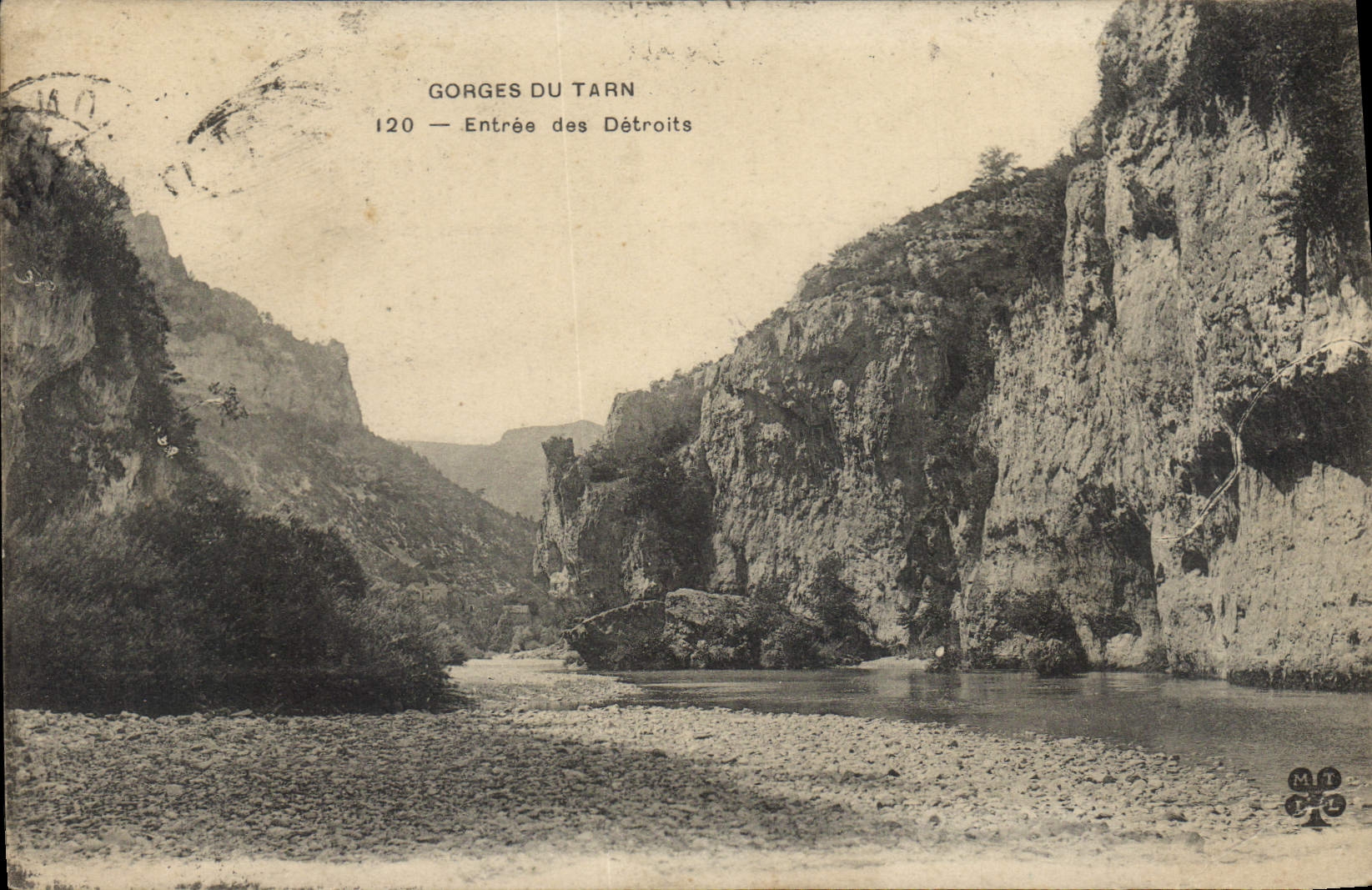 CPA Gorges du Tarn Entree des Detroits