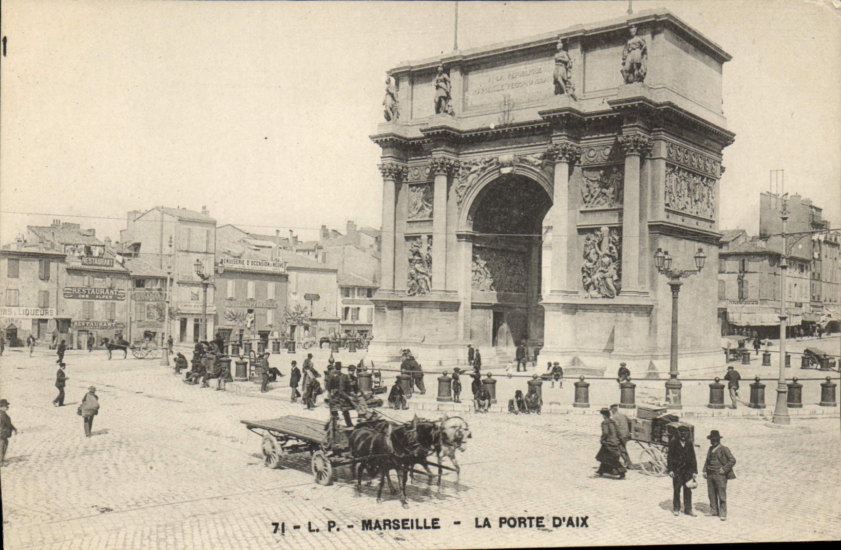 CPA Marseille La Porte d'Aix 