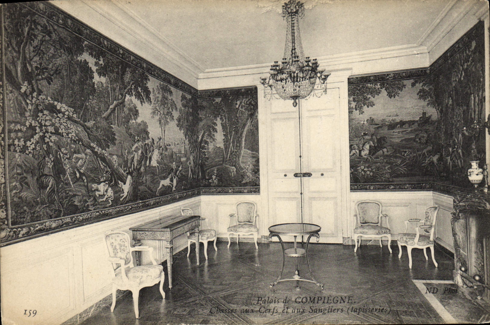 CPA Palais de Compiegne 