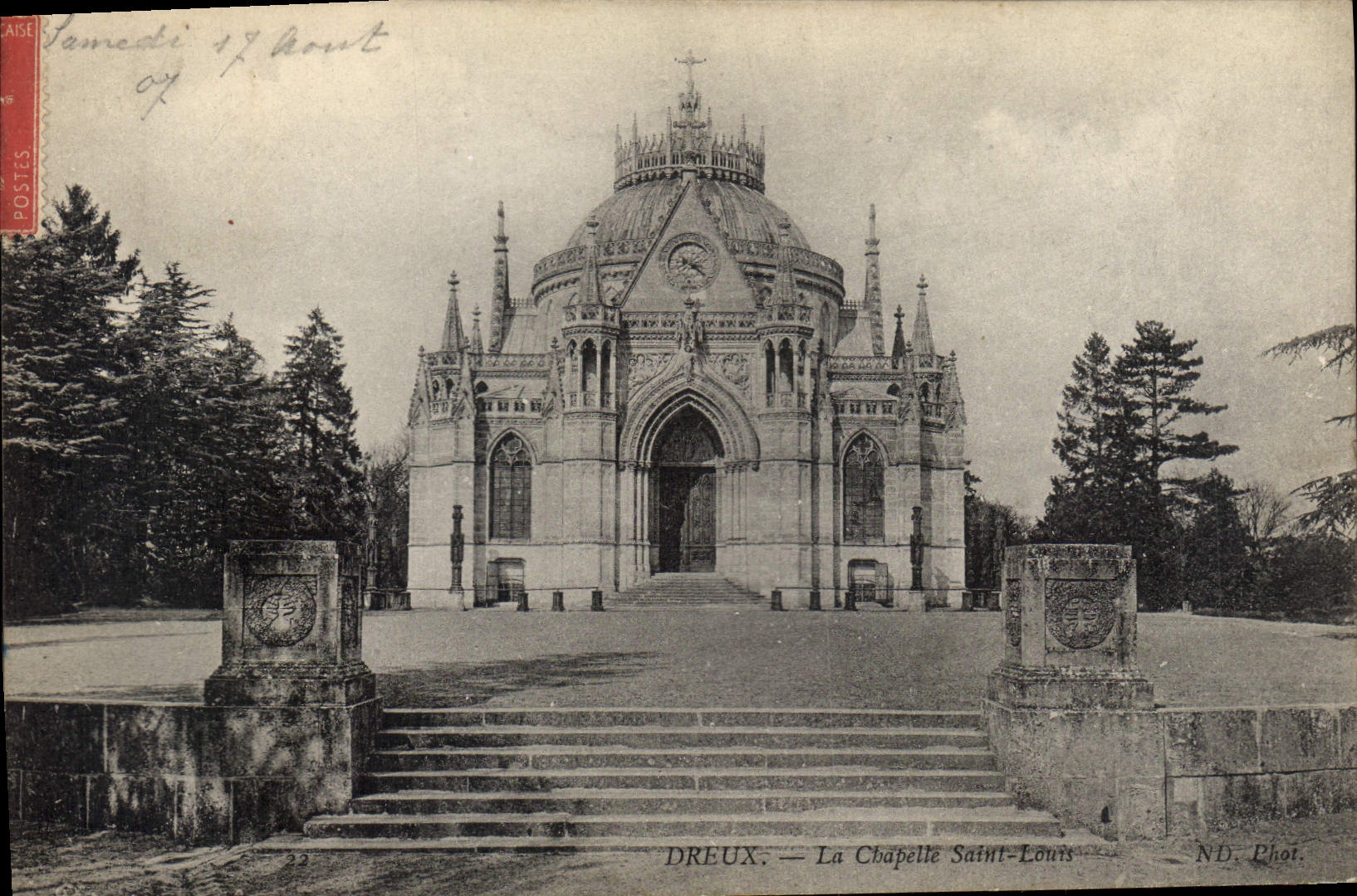 CPA Dreux La Chapelle Saint Louis 