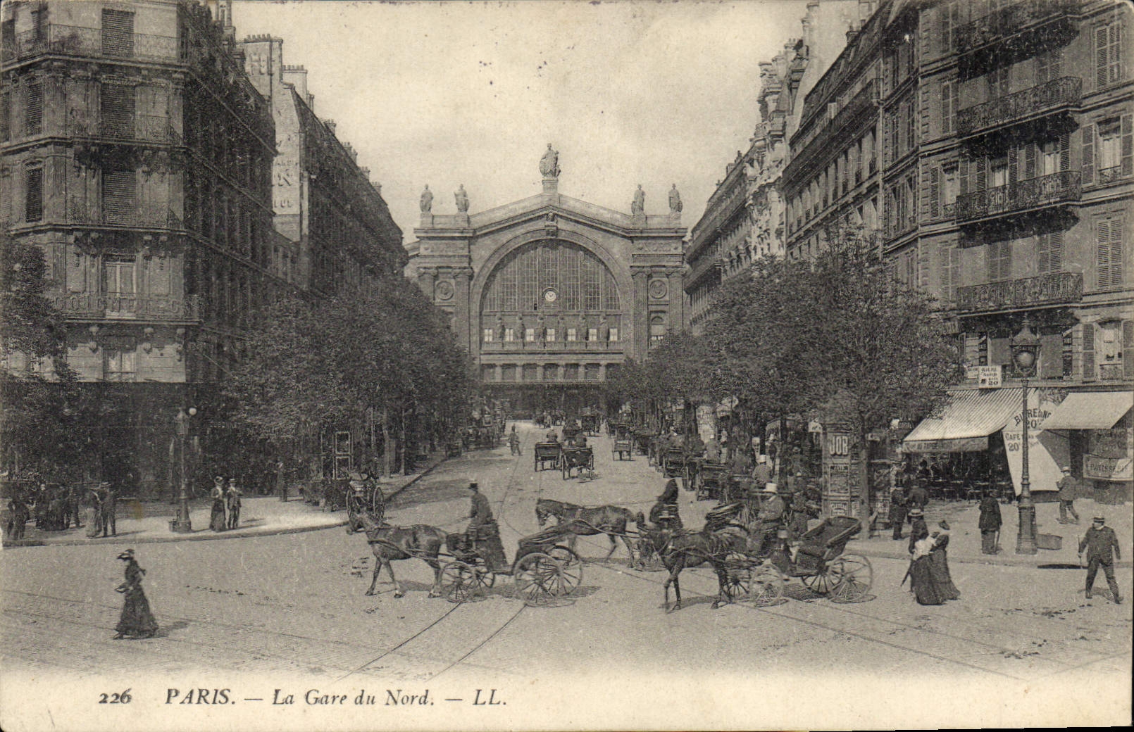CPA Paris La Gare du Nord 