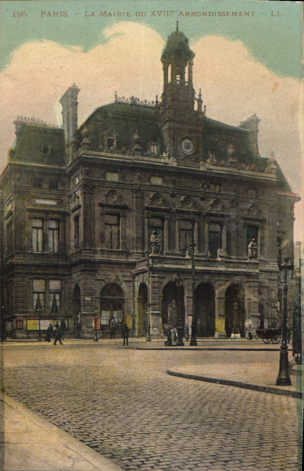 CPA Paris La Mairie du XVIII Arrondissement