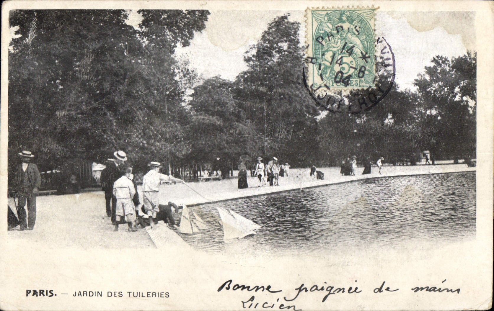 CPA Paris Jardin des Tuileries 