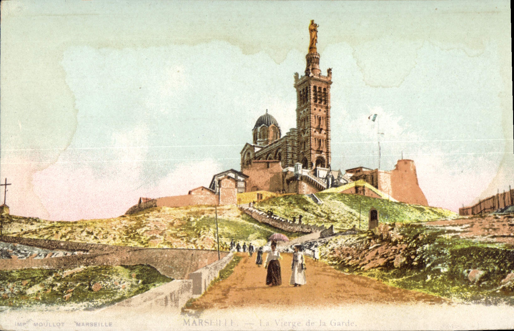 CPA Marseille La Vierge de la 