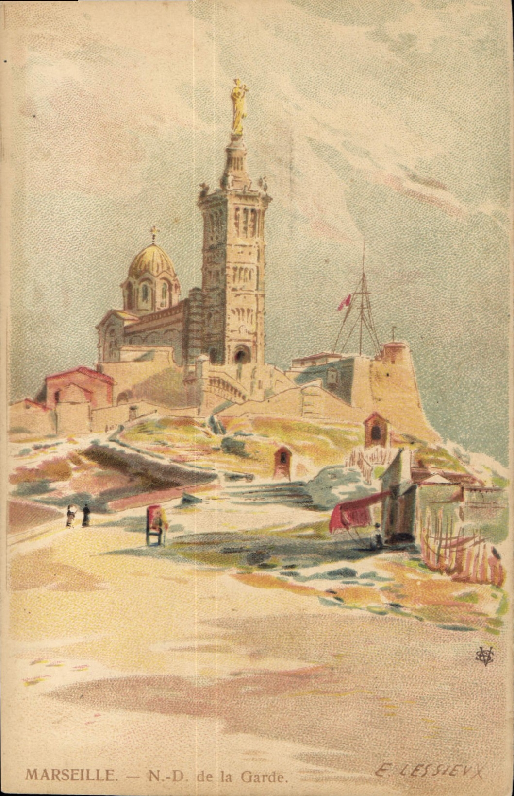 CPA Marseille N D de la Garde 