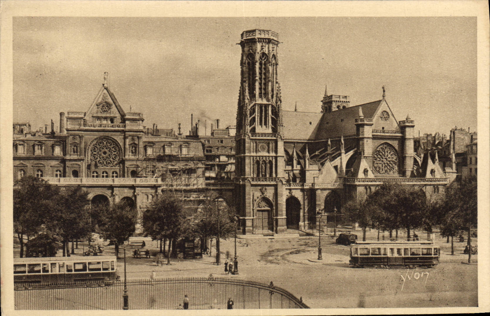 CPA Paris En Flanant L'Eglise Saint Germain l'Auxerrois 