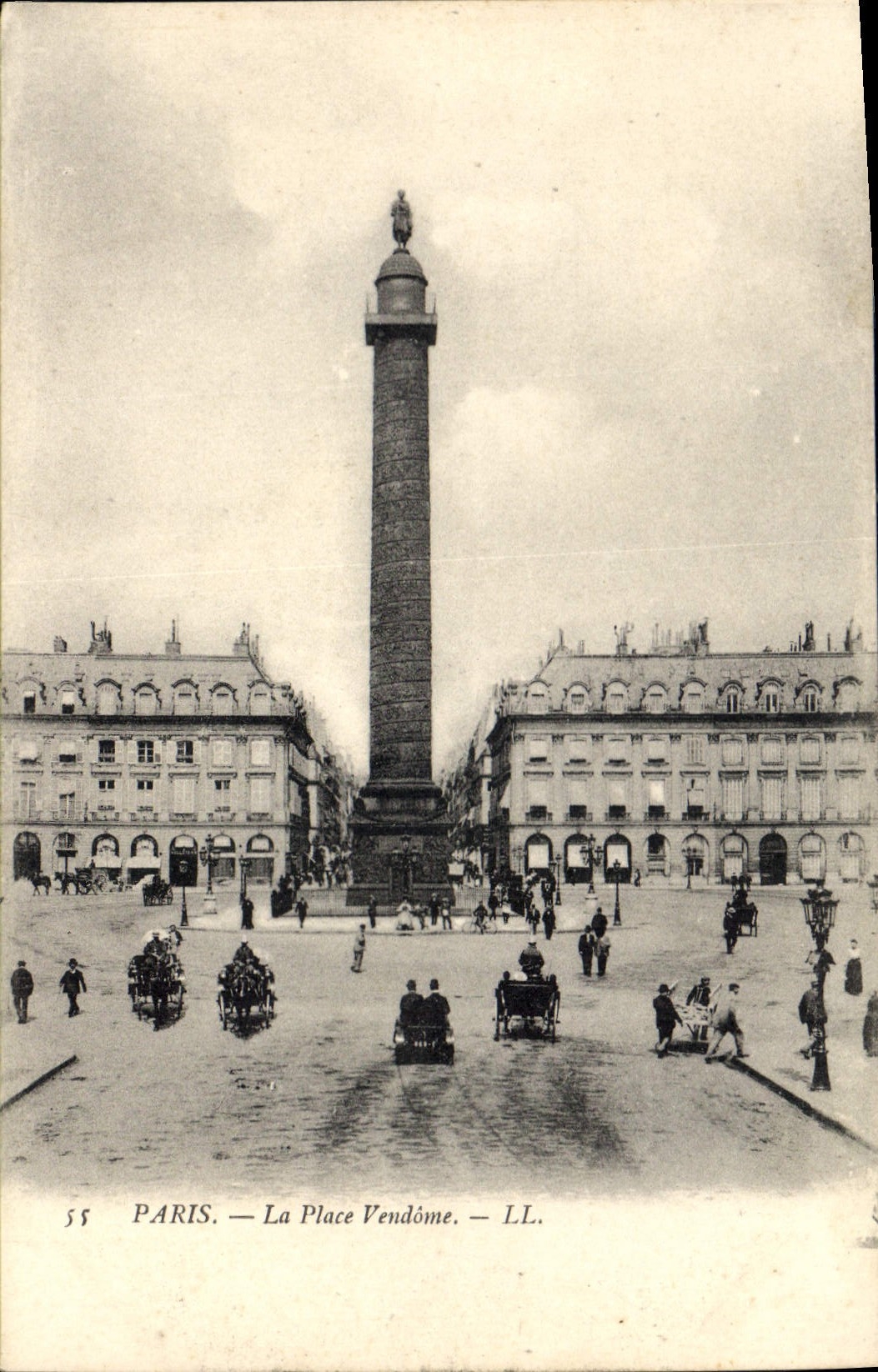 CPA Paris La Place Vendome 