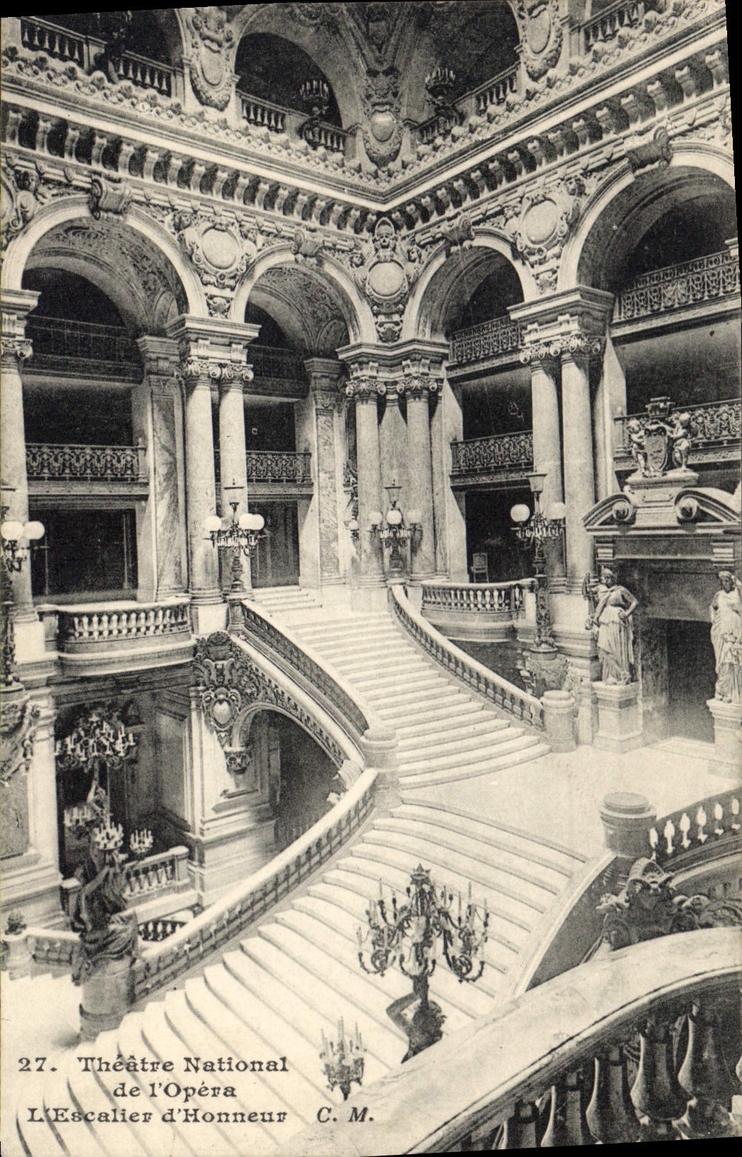 CPA Theatre National de l'Opera l'Escalier d'Honneur