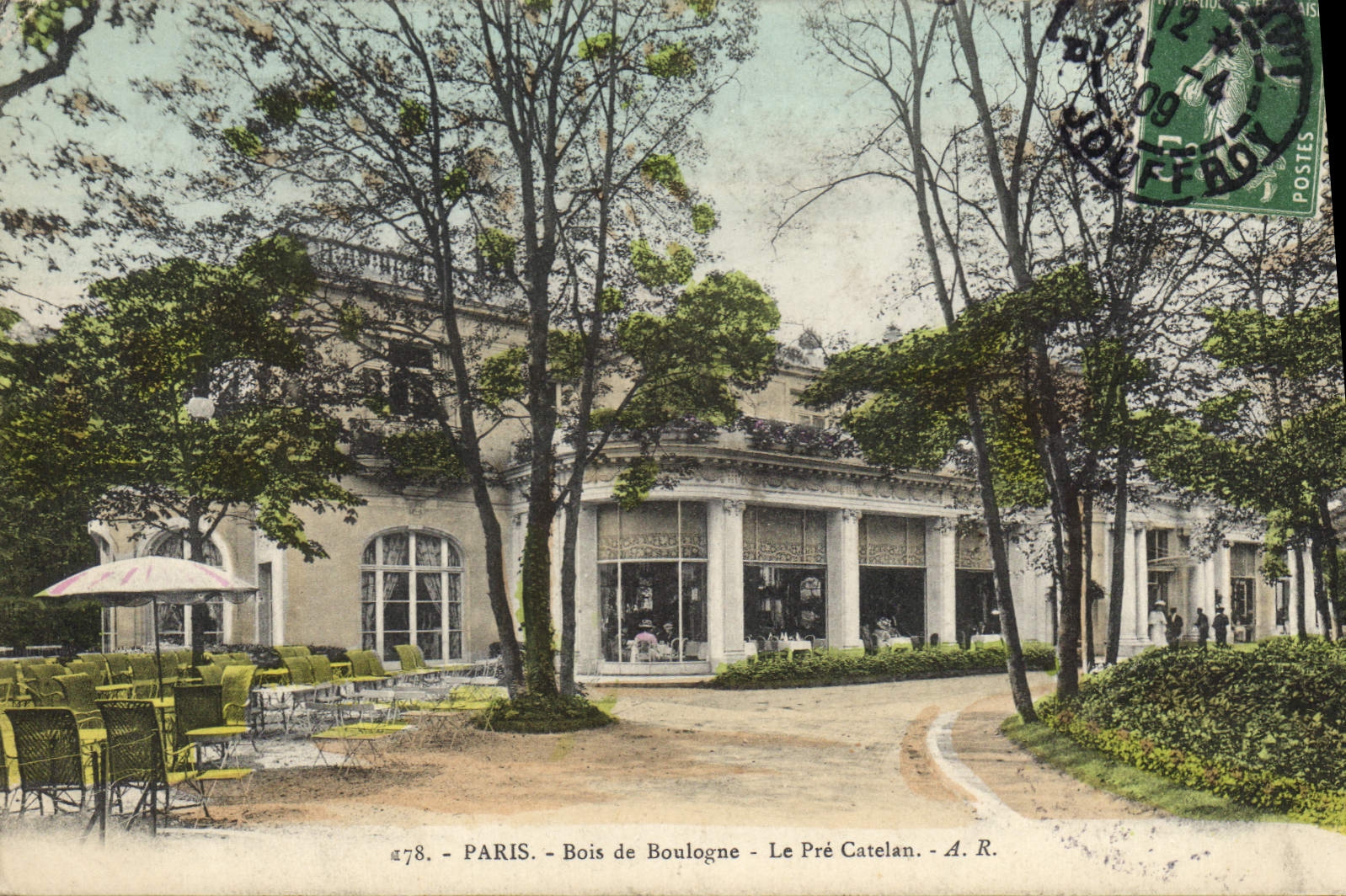 CPA Paris Bois de Boulogne Le Pre Catelan