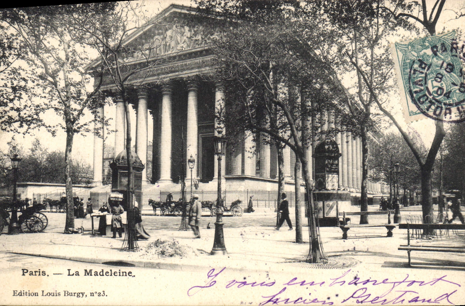 CPA Paris La Madeleine 