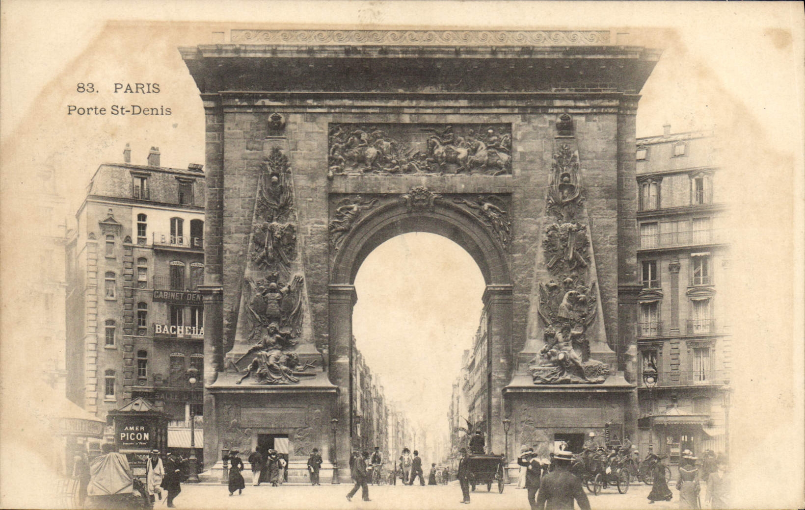 CPA Paris Porte St Denis 