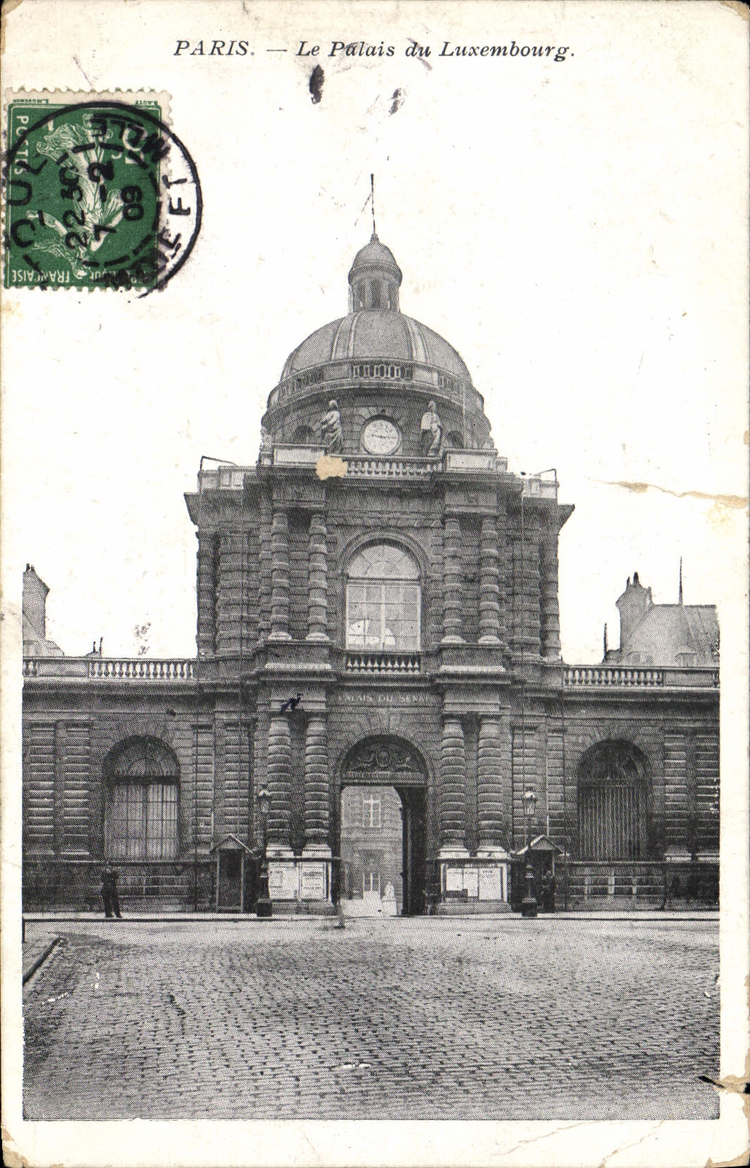 CPA Paris Le Palais du Luxembourg 