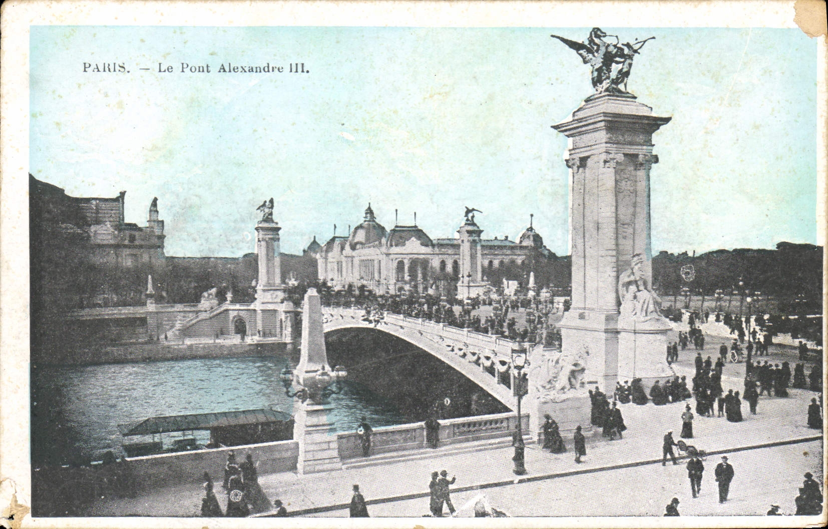 CPA Paris Le Pont Alexandre III 