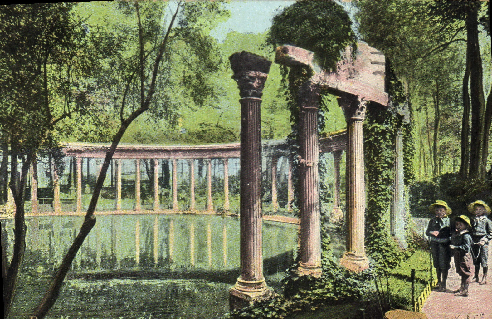 CPA Paris Parc Monceau La Colonnade