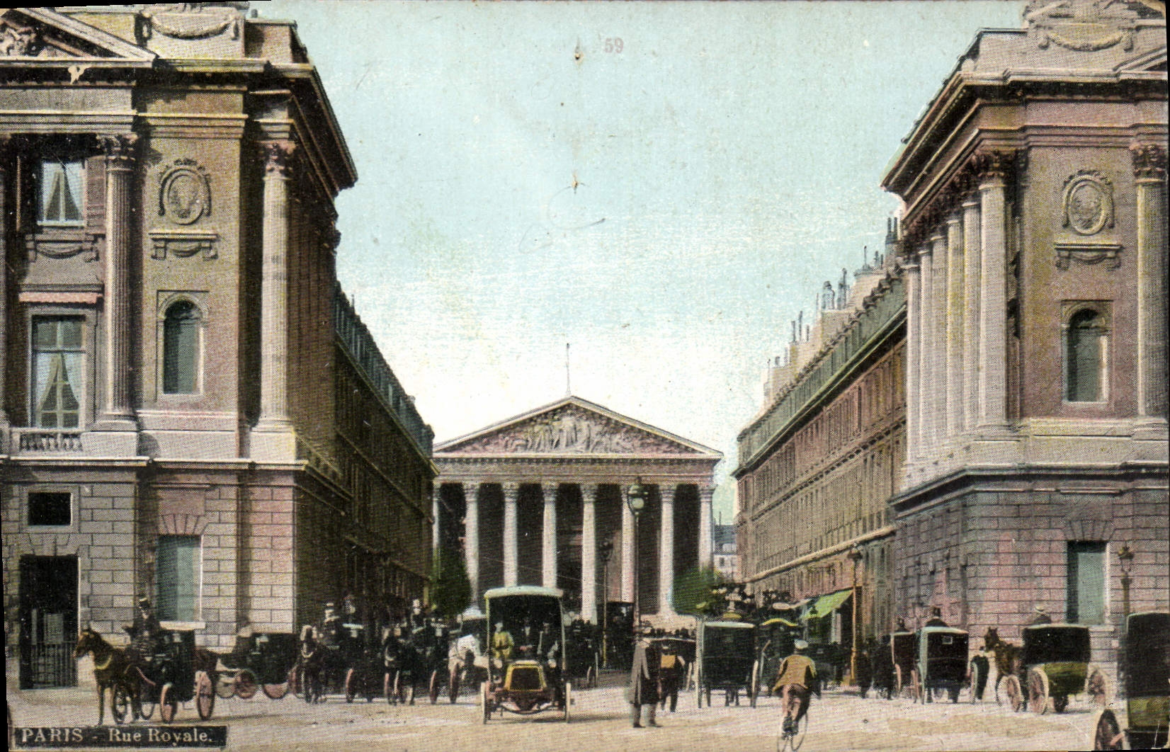 CPA Paris Rue Royale 