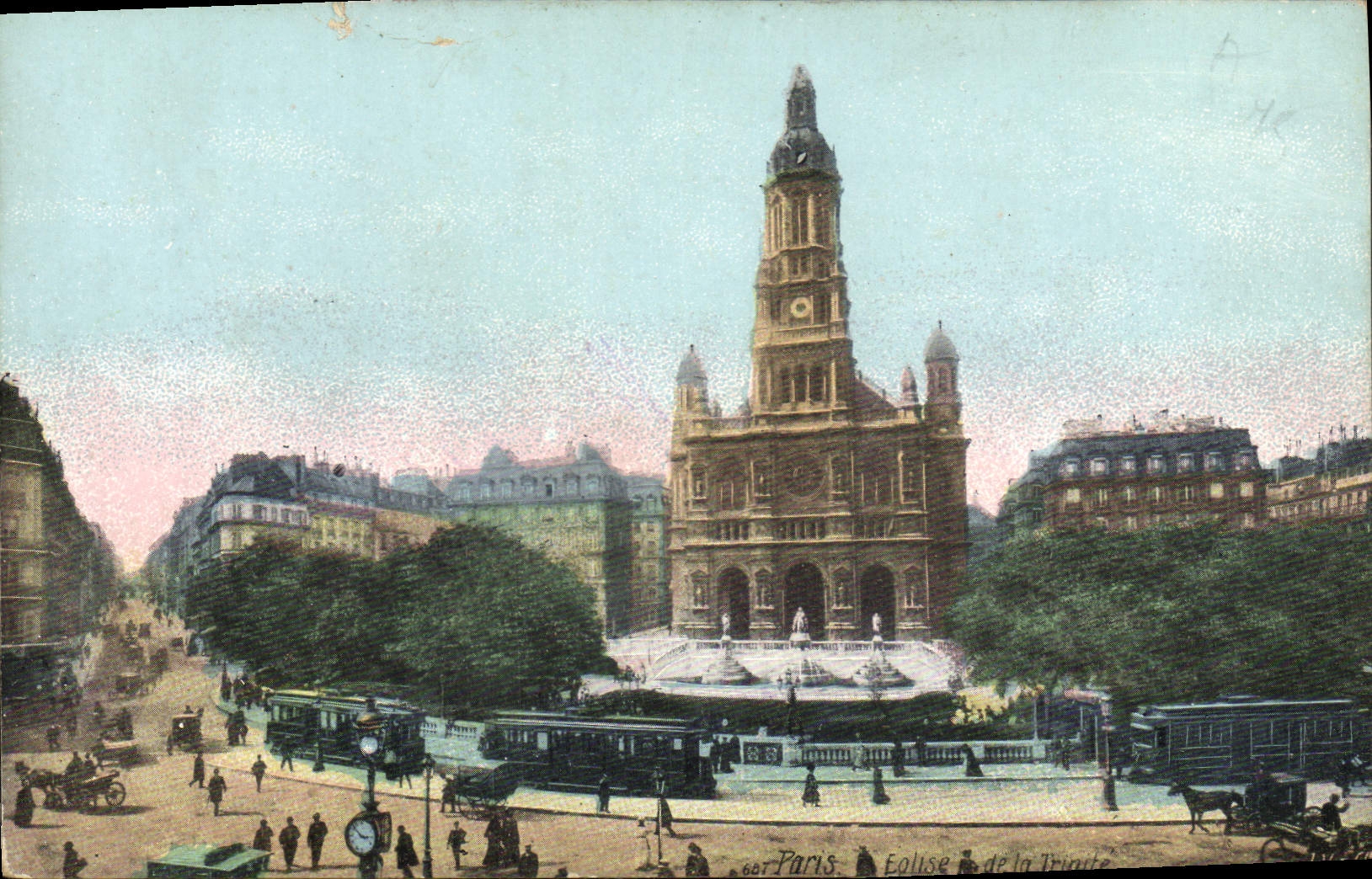 CPA Paris Eglise de la Triade 