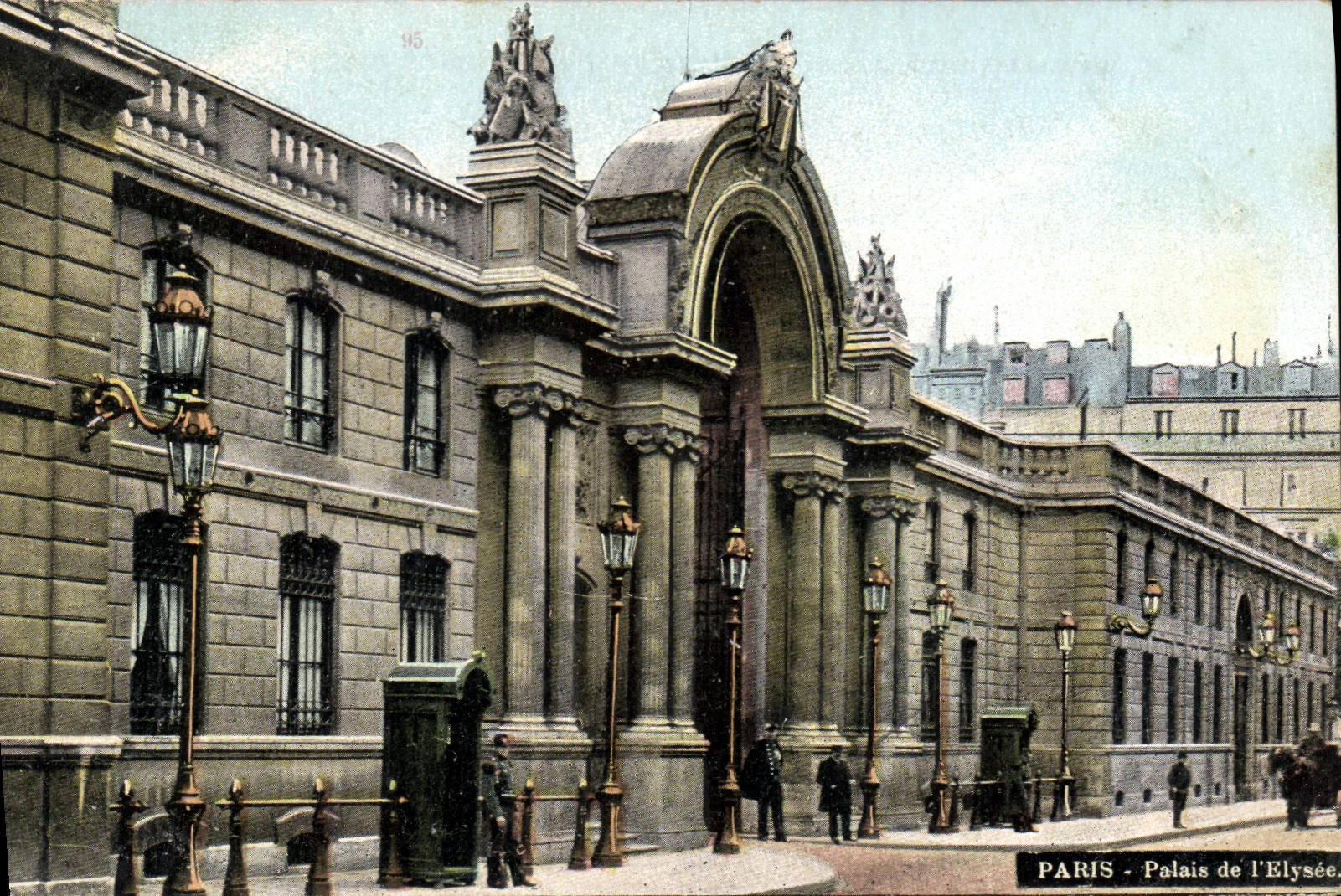 CPA Paris Palais de l'Elysee 