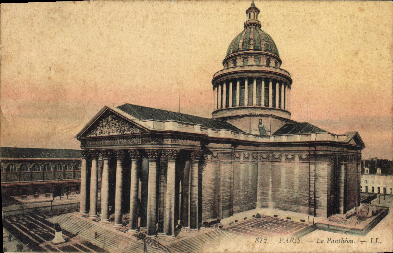 CPA Paris Le Pantheon 