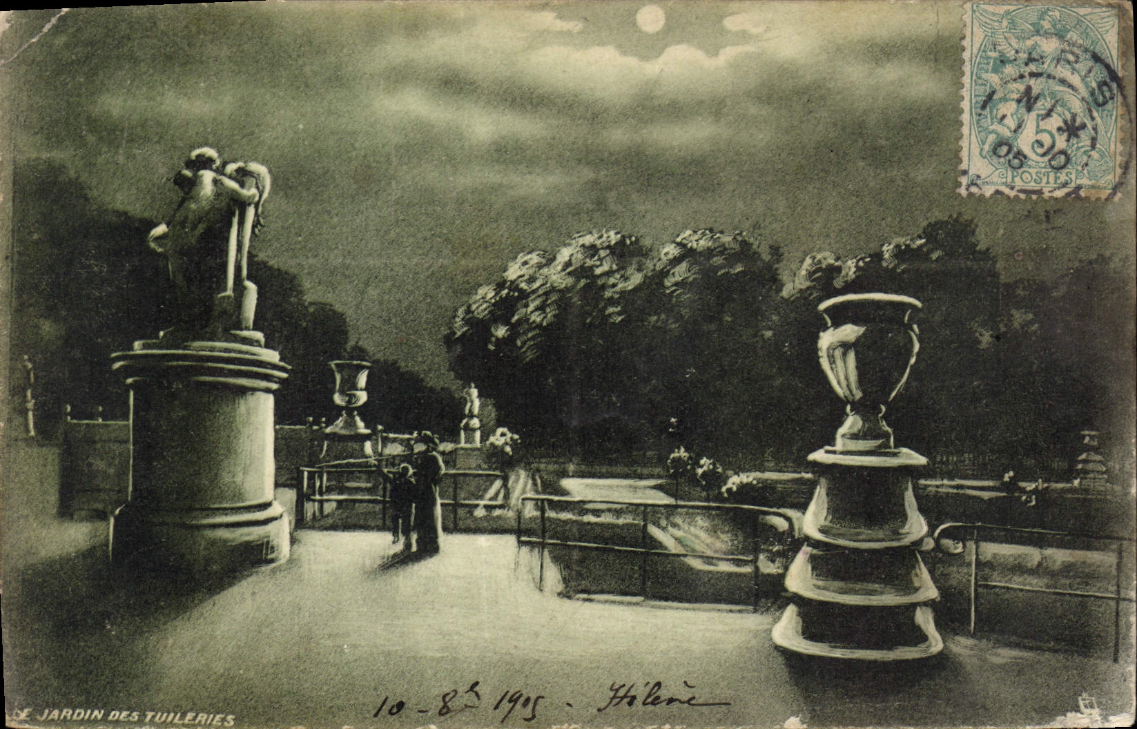 CPA Paris Jardin des Tuileries 
