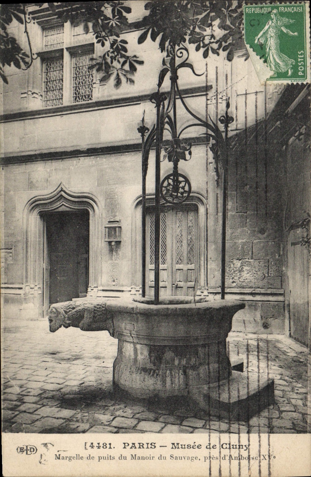 CPA Paris Musee de Cluny 