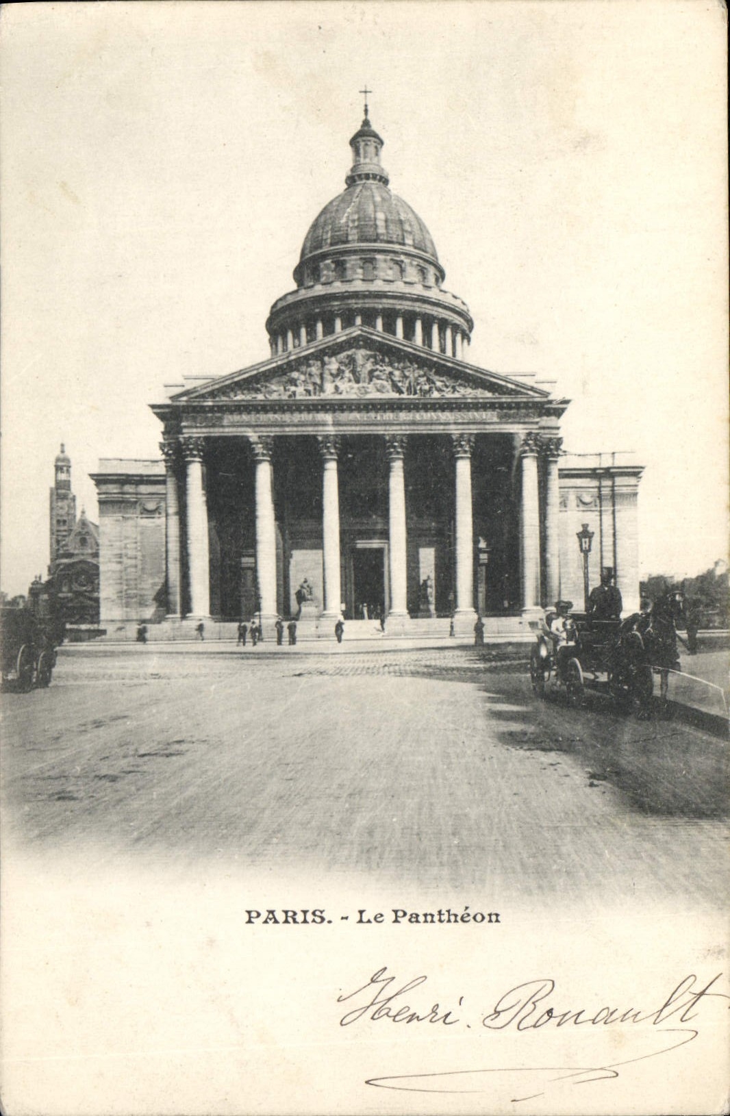 CPA Paris Le Pantheon 