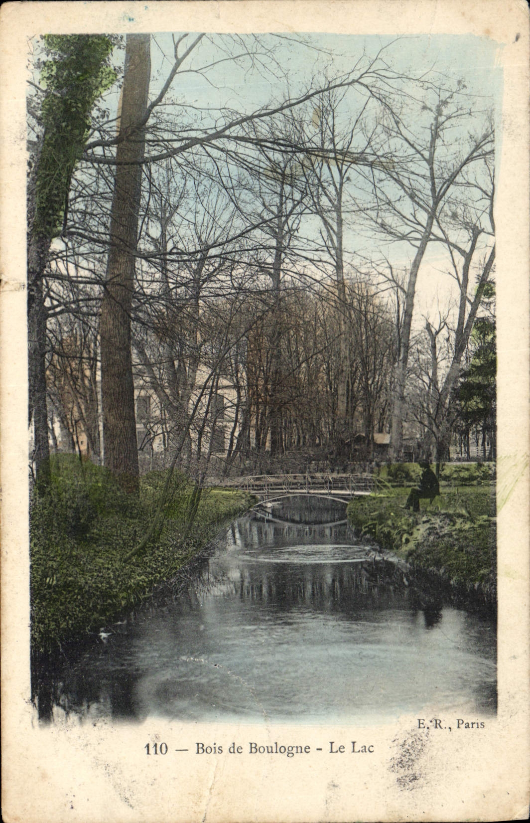 CPA Paris Bois de Boulogne Le Lac 