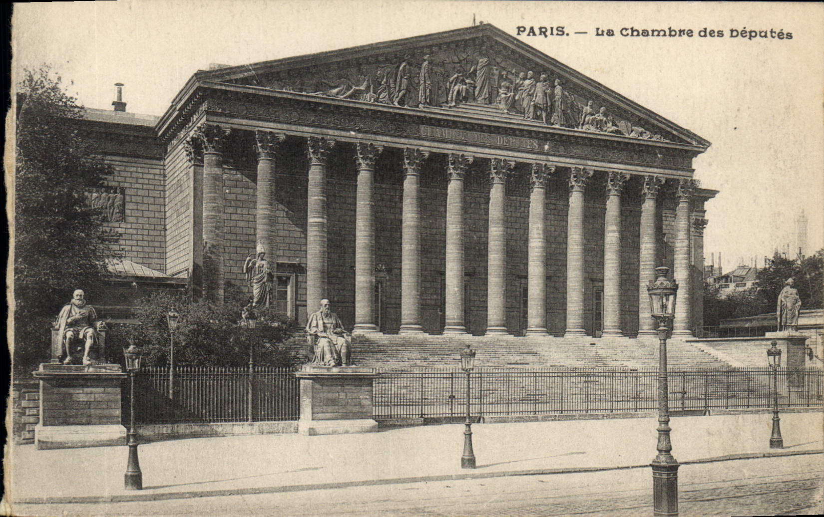 CPA La Chambre des Deputes 