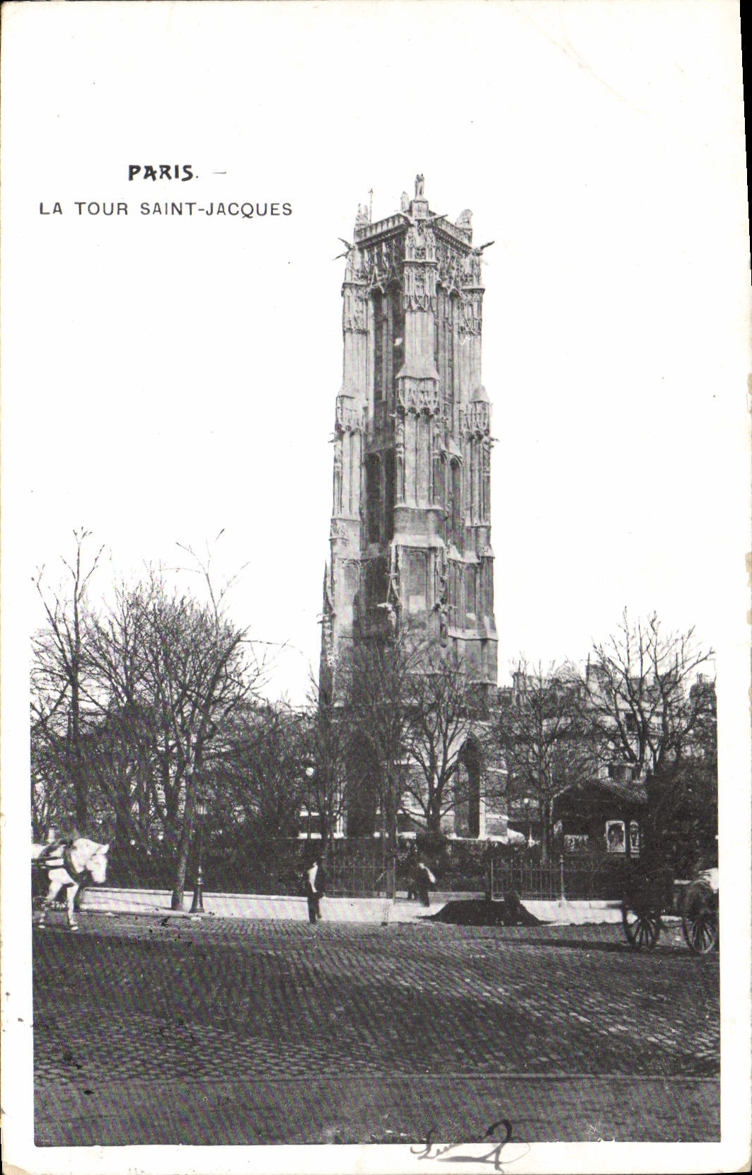 CPA Paris La Tour Saint Jacques 