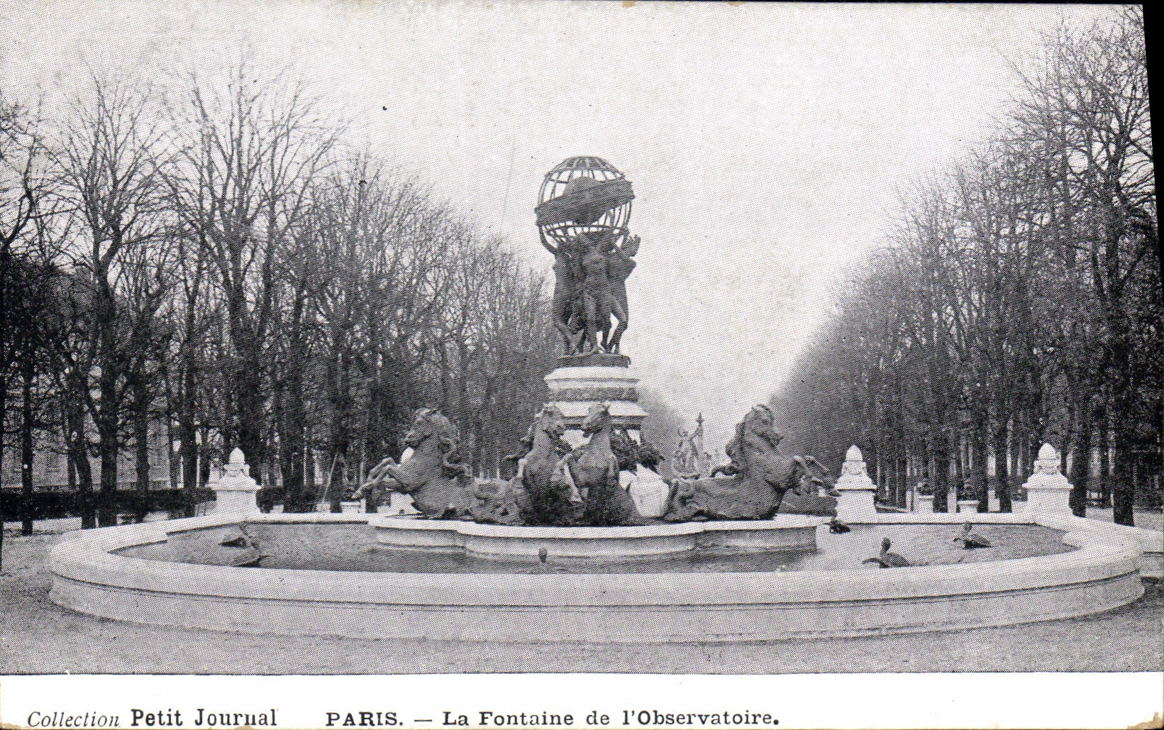 CPA Petit Journal Paris La Fontaine de l'Observatoire