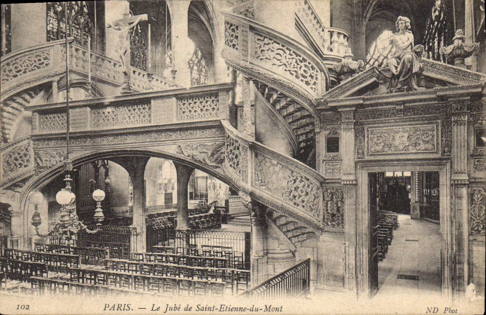CPA Paris Le Jube de Saint Etienne du Mont